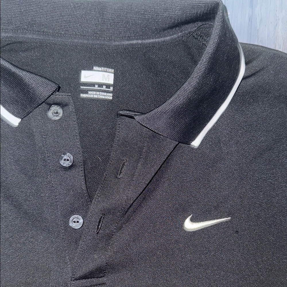 Nike Black Polo Shirt Classic Style
